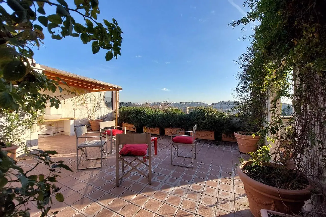 罗马Beautiful Loft In Ponte Milvio With Terrace公寓 0*, 罗马 意大利