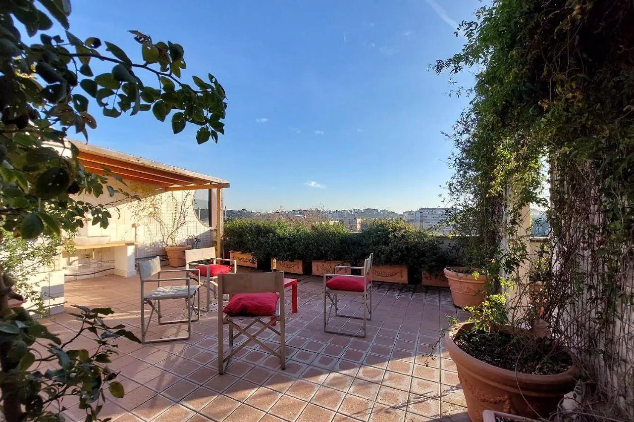 罗马Beautiful Loft In Ponte Milvio With Terrace公寓 罗马