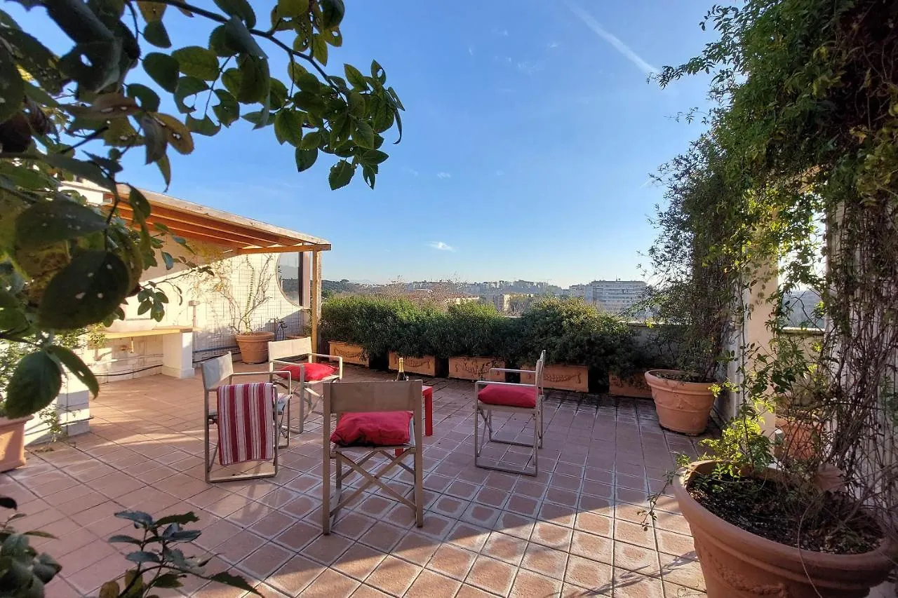 罗马Beautiful Loft In Ponte Milvio With Terrace公寓
