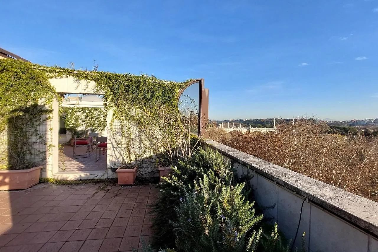 罗马Beautiful Loft In Ponte Milvio With Terrace公寓 0*, 罗马 意大利