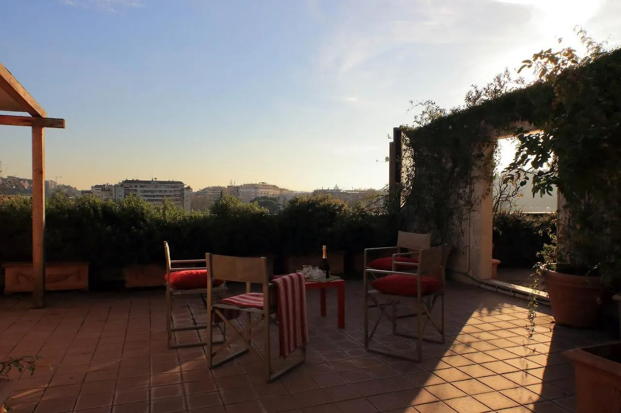 罗马Beautiful Loft In Ponte Milvio With Terrace公寓