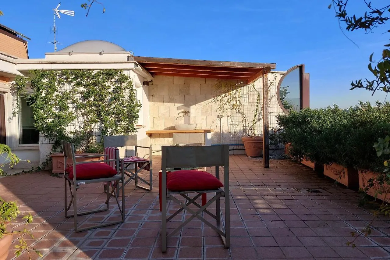 罗马Beautiful Loft In Ponte Milvio With Terrace公寓 公寓