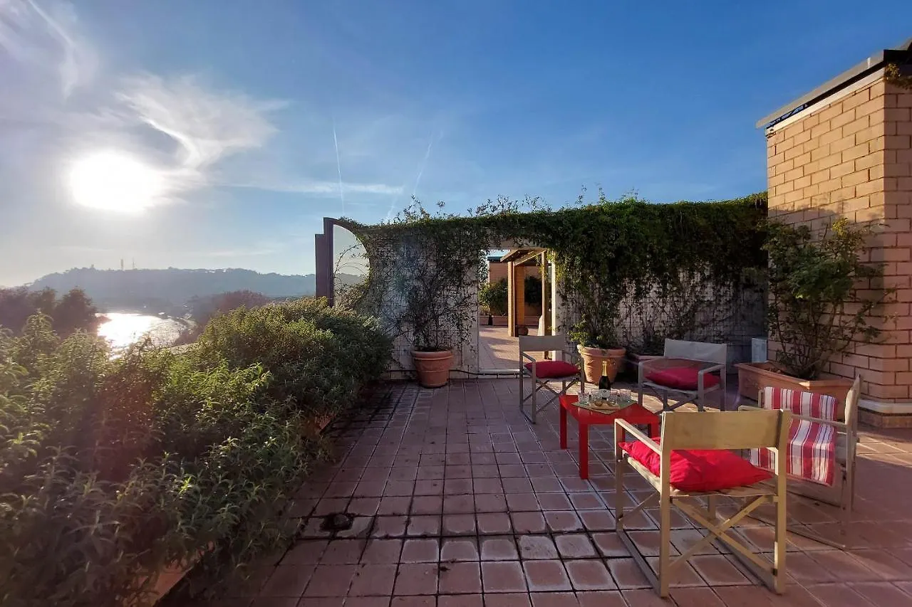 公寓 罗马Beautiful Loft In Ponte Milvio With Terrace公寓