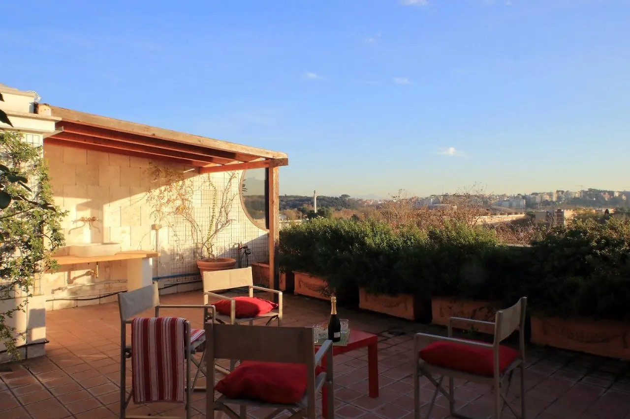 罗马Beautiful Loft In Ponte Milvio With Terrace公寓 公寓