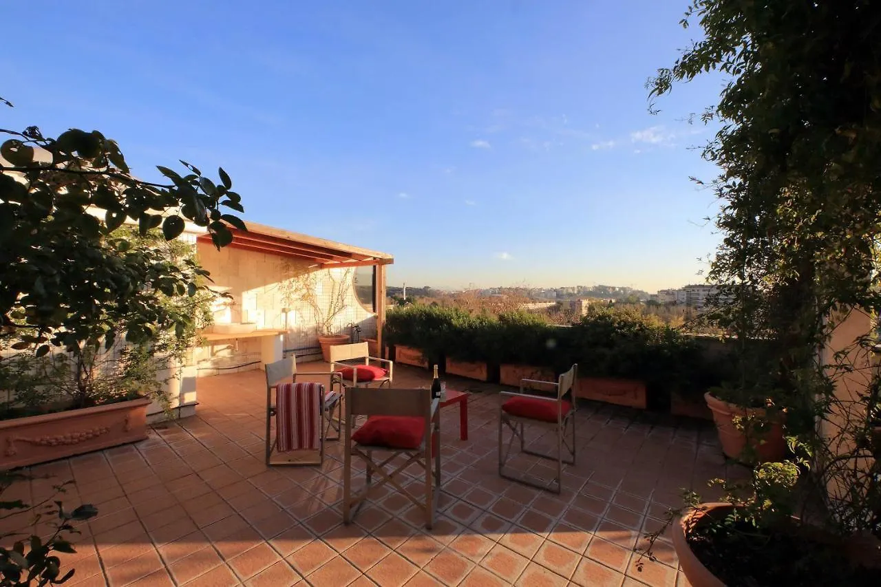 罗马Beautiful Loft In Ponte Milvio With Terrace公寓 公寓 罗马