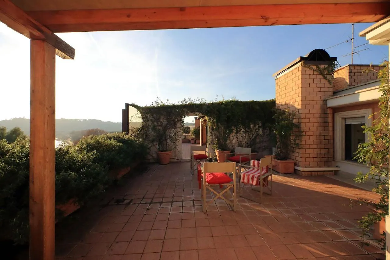 罗马Beautiful Loft In Ponte Milvio With Terrace公寓 罗马