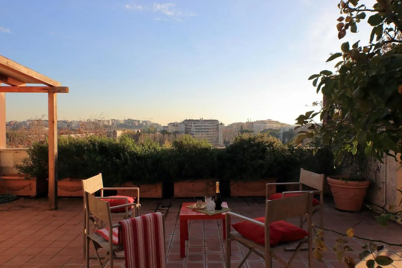 罗马Beautiful Loft In Ponte Milvio With Terrace公寓 公寓 罗马