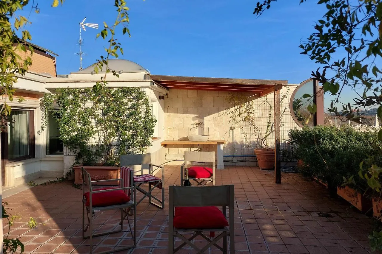 罗马Beautiful Loft In Ponte Milvio With Terrace公寓 公寓 罗马
