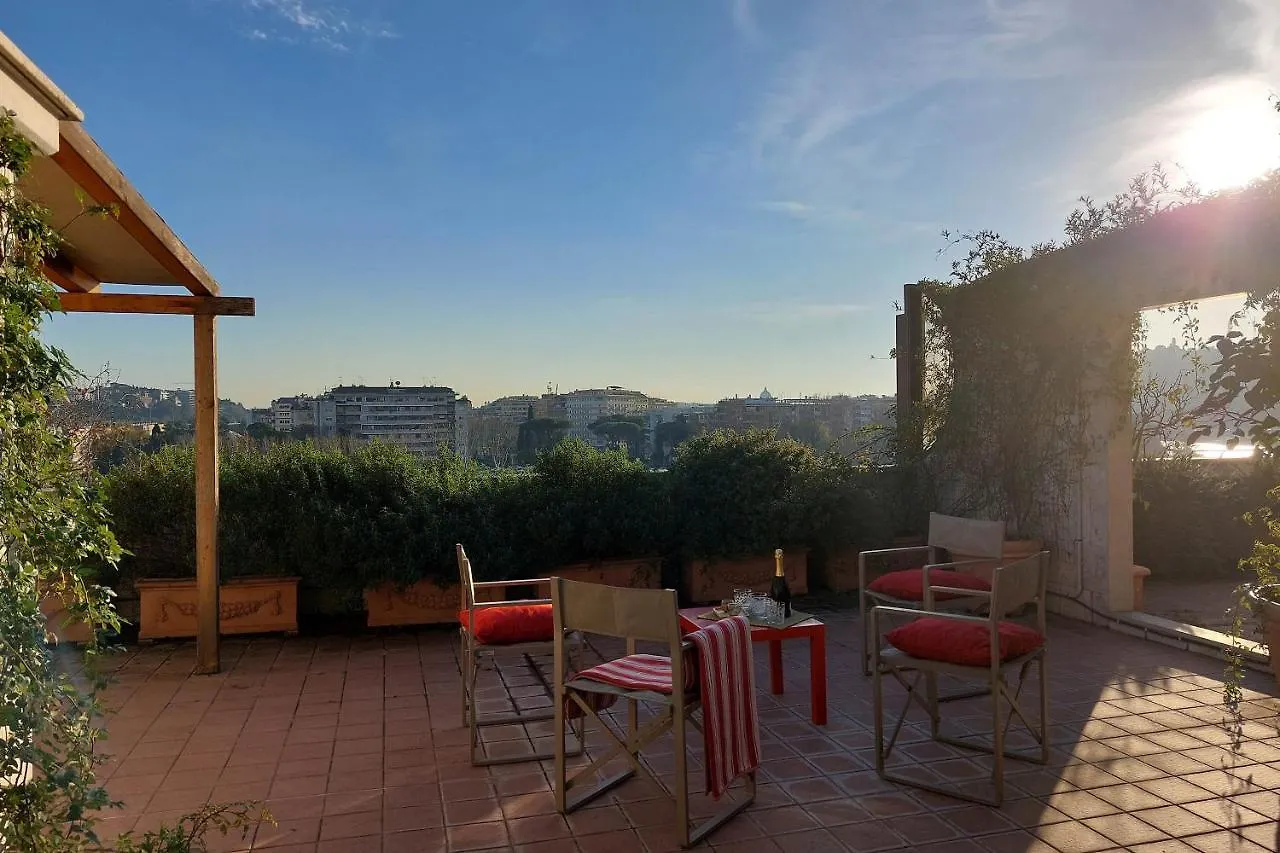 Appartamento Beautiful Loft In Ponte Milvio With Terrace Roma