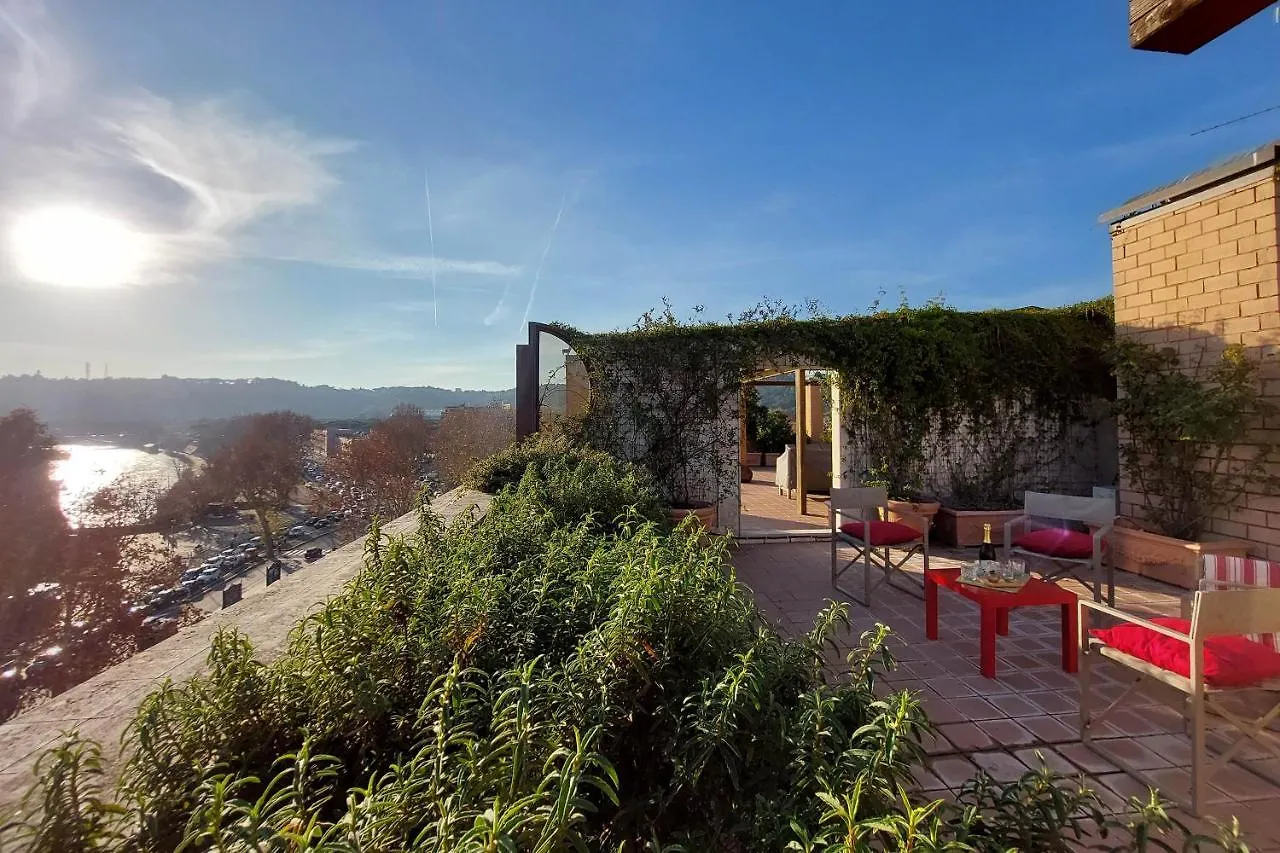 Appartamento Beautiful Loft In Ponte Milvio With Terrace Roma 0*,