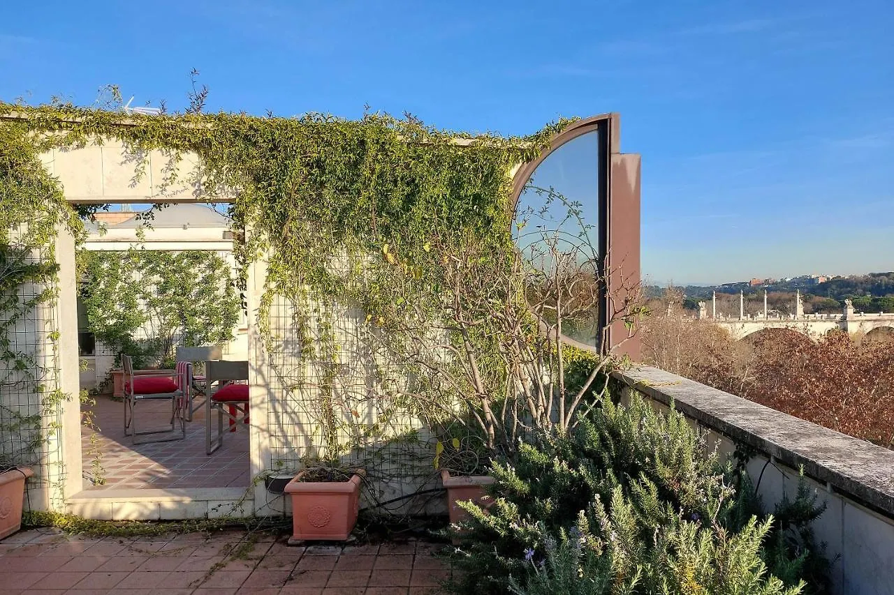 Appartamento Beautiful Loft In Ponte Milvio With Terrace Roma