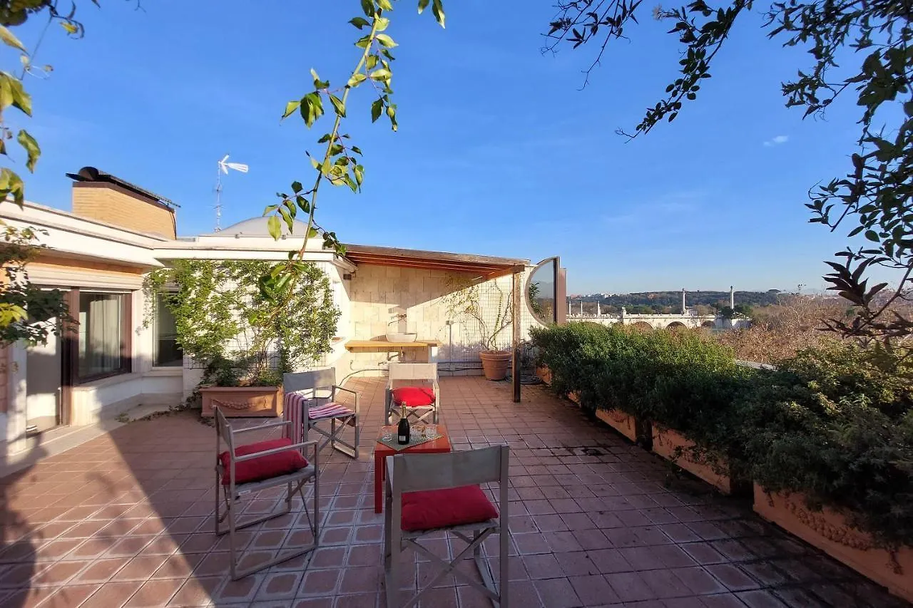 Appartamento Beautiful Loft In Ponte Milvio With Terrace Roma