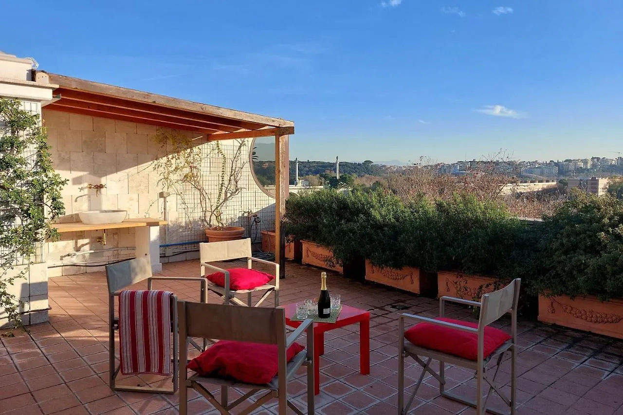 Appartamento Beautiful Loft In Ponte Milvio With Terrace Roma Italia