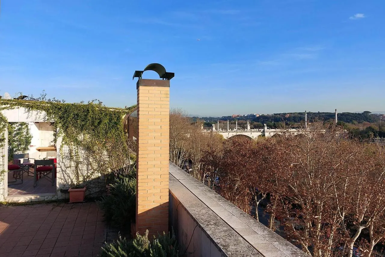 Appartamento Beautiful Loft In Ponte Milvio With Terrace Roma Italia