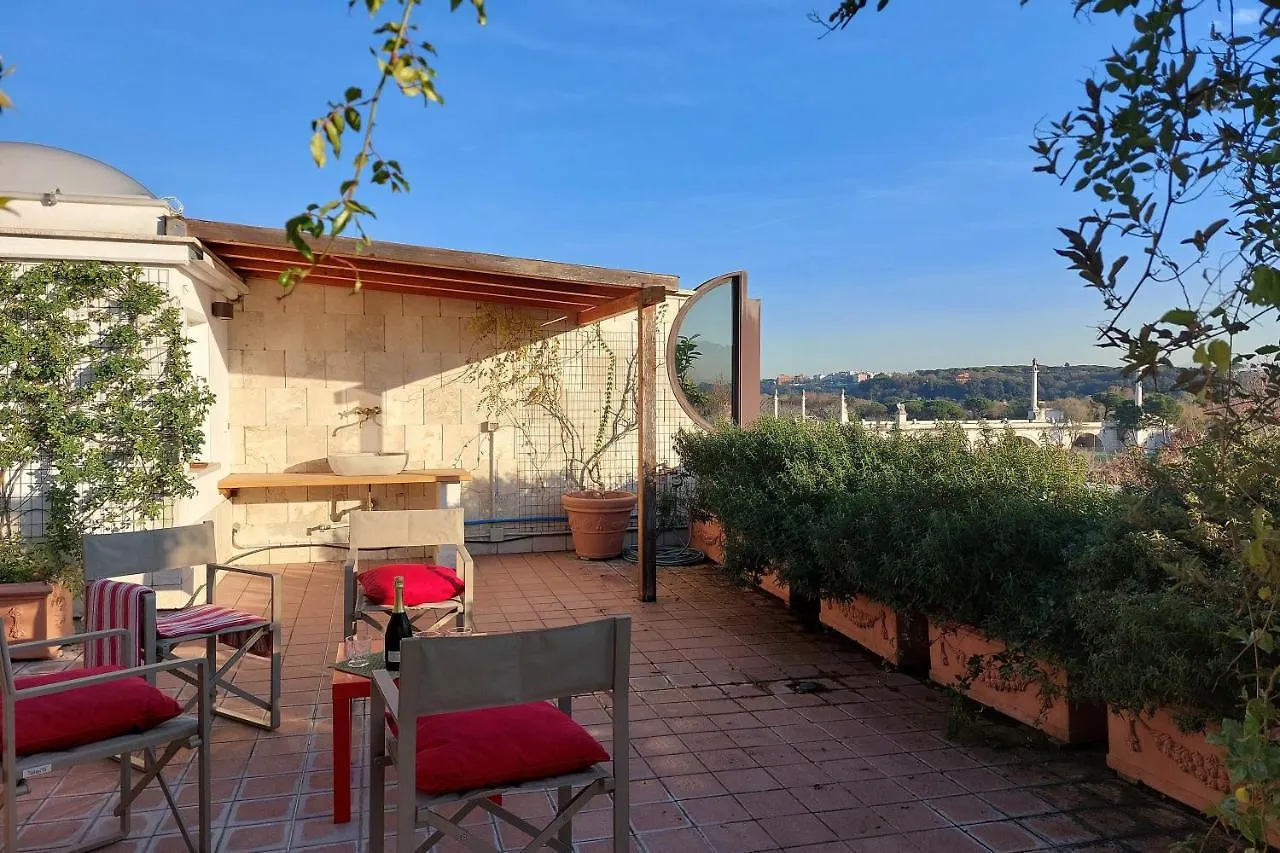 Appartamento Beautiful Loft In Ponte Milvio With Terrace Roma