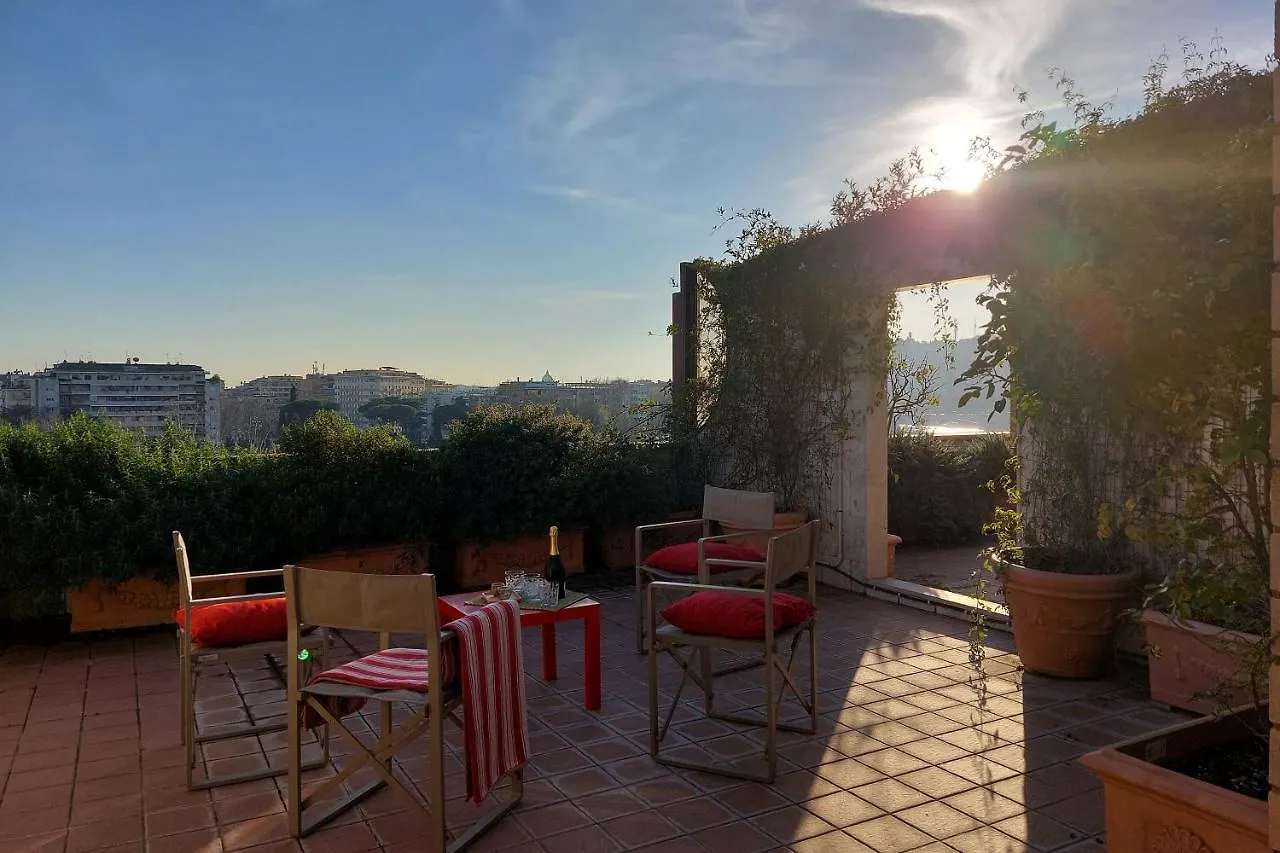 Beautiful Loft In Ponte Milvio With Terrace Apartment Rome 0*,  Italy