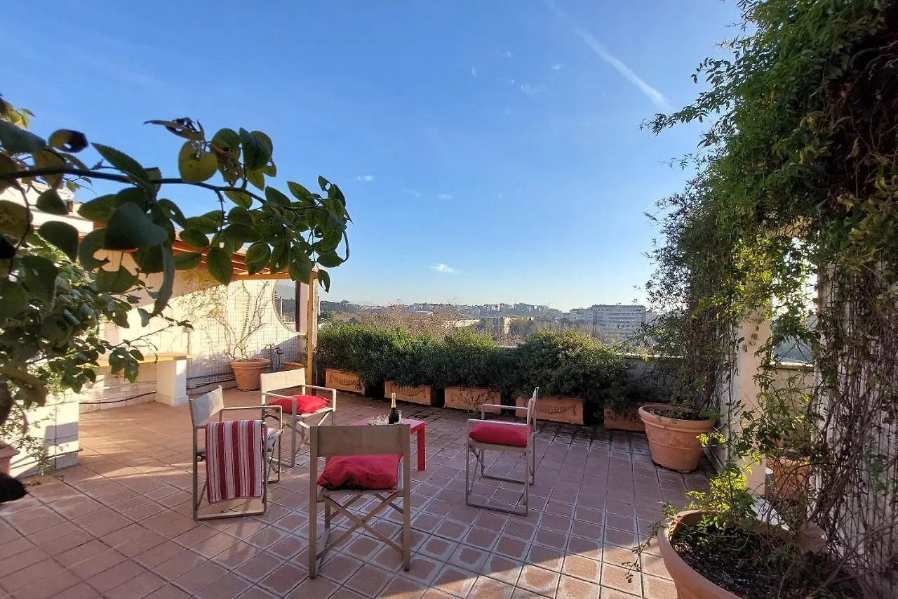 Beautiful Loft In Ponte Milvio With Terrace Apartment Rome 0*,