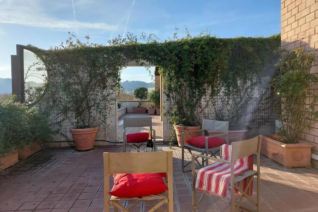 Beautiful Loft In Ponte Milvio With Terrace Apartment Rome