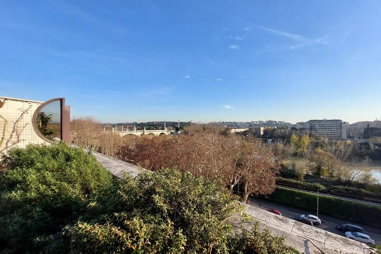 Beautiful Loft In Ponte Milvio With Terrace Apartment Rome 0*,